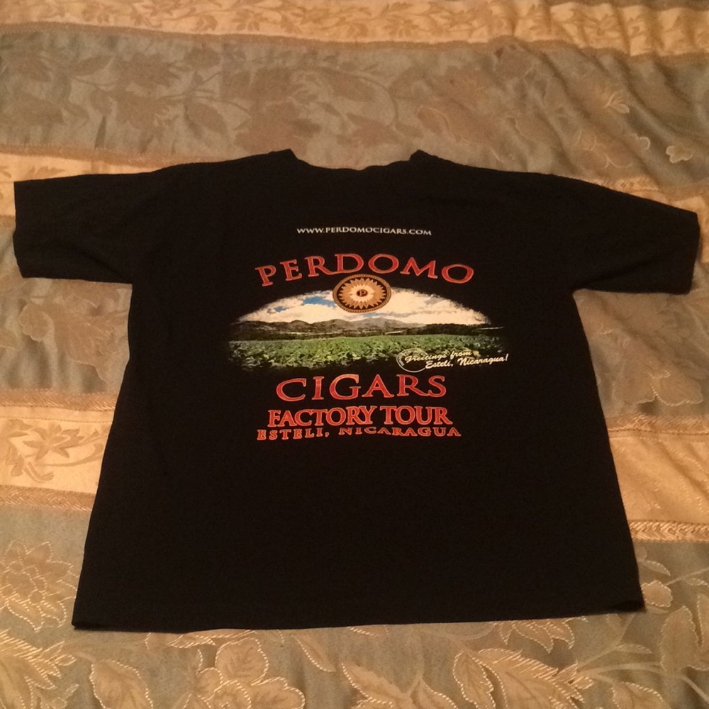 Vintage perdomo cigar shirt